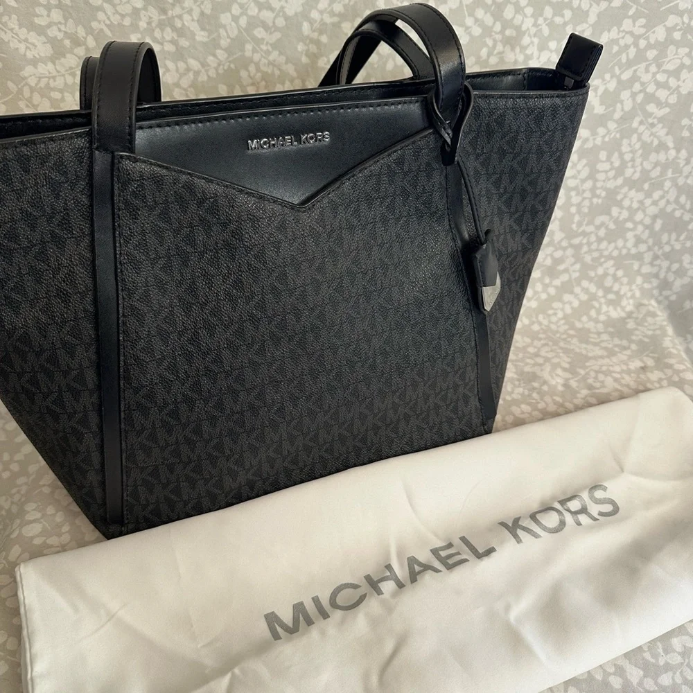 Whitney Large Logo Tote Bag Michael Kors - Picture 2 of 10